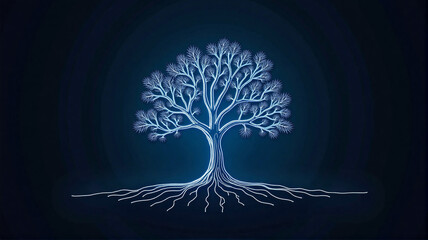 tree with roots