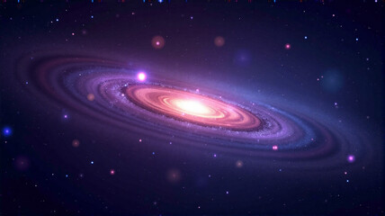 space background with stars