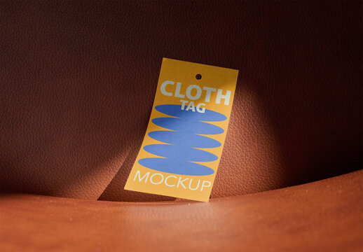 translucent paper Cloth Hang Tag Template