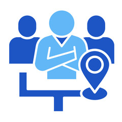 Team Navigator  Icon Element For Design	