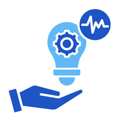 Innovation Pulse  Icon Element For Design	