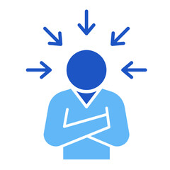 People Centric  Icon Element For Design	