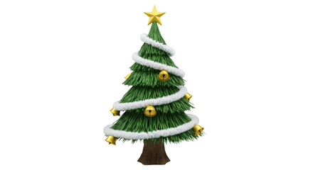 Isolated Christmas Tree