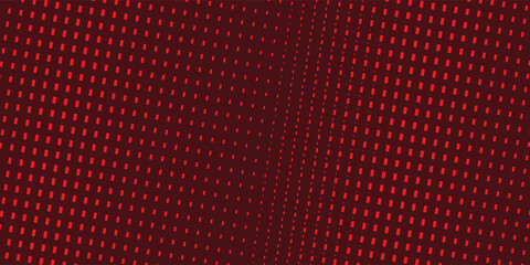 Obraz premium Basic halftone dots effect in red color. Halftone effect. Dot halftone red. Background with monochrome dotted texture. Polka dot pattern