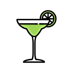Summer Chilled  Lemon Juice – Citrus Drink Glass Icon
