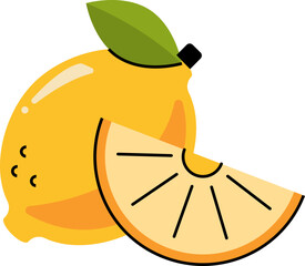 Lemon vector illustration