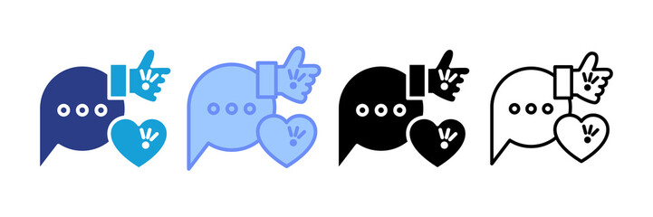 Social Media Icon Set Multiple Style Collection