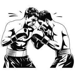 man with boxing gloves