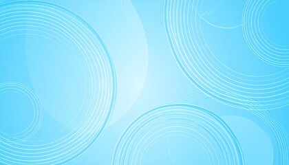 Modern abstract light background with circle lines, geometric stripe line art design for banner