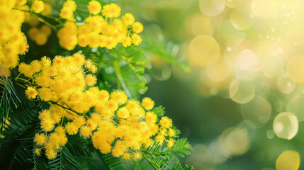 yellow flowers on a blue background