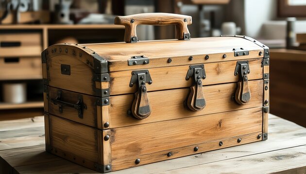 Toolbox factory assembling compartments, sturdy build