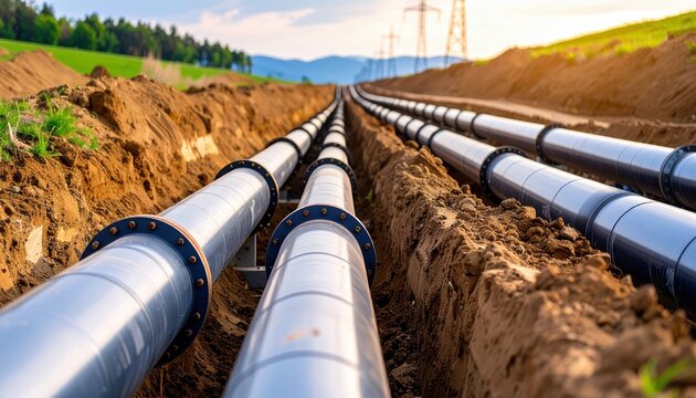 Underground industrial pipes, a comprehensive look at urban infrastructure and network systems