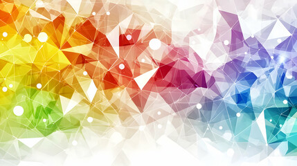 Colorful Abstract Geometric Pattern Background