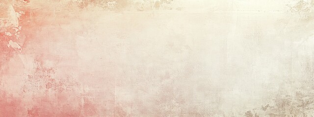 Obraz premium Vintage grainy abstract backdrop with muted rose and cream tones, soft gradient effects for a nostalgic style