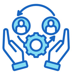 Inclusive Circle  Icon Element For Design	