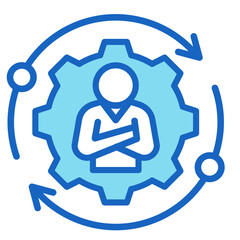 Adaptive Leader  Icon Element For Design	