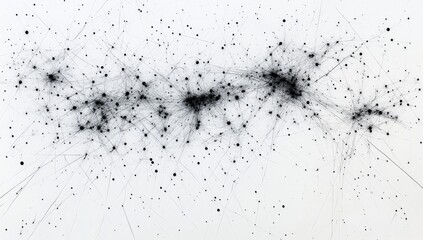 Abstract network of interconnected points