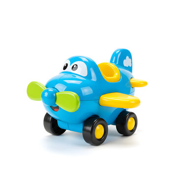 Baby Toy Plane: Blue Airplane