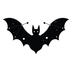 halloween bat vector