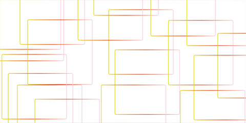 Abstract colorful geometric pattern square and random lines. Glowing Futuristic technology geometric concept.Geometric seamless lines with blue transparent material and squares shapes.