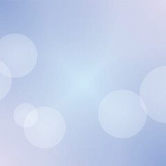 Elegant Light Blue Bokeh effect with soft tone 