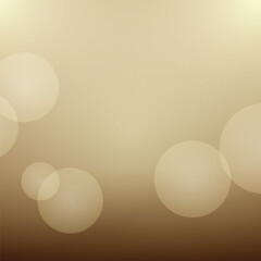 Elegant Gold Bokeh effect with soft tone 