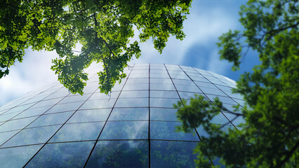 The green building concept emphasizes environmental sustainability by integrating green spaces to...