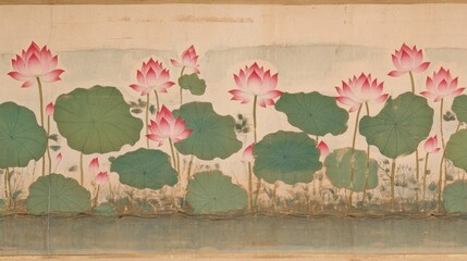 Indian Traditional Mughal Wedding Card Design, Invitation template.