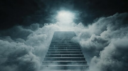 Stairway to Heaven: A Journey Through Clouds