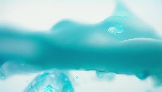 blue water splash