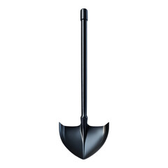 shovel on transparent background
