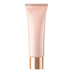 Skincare Cosmetic Tube on transparent background