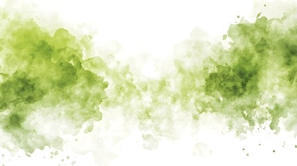 Abstract watercolor wash of pale green hues.