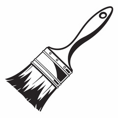 paint brush vector illustration