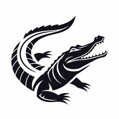 black and white dragon
