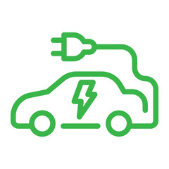 electric car icon