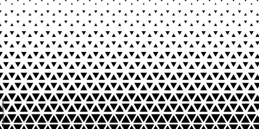 Wall mural abstract hexagonal pattern background. degraded border for design prints.fade halftones wallpaper. f