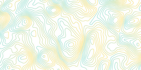 Abstract Topographic Contour Lines. Seamless Abstract Topographic Map Background. Gradient Contour Lines
