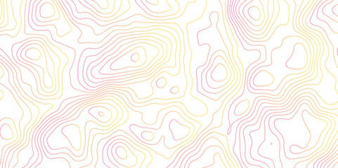 Abstract Topographic Contour Lines. Seamless Abstract Topographic Map Background. Gradient Contour Lines
