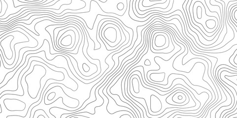 Fototapeta premium Abstract Topographic Contour Lines. Seamless Abstract Topographic Map Background. Gradient Contour Lines