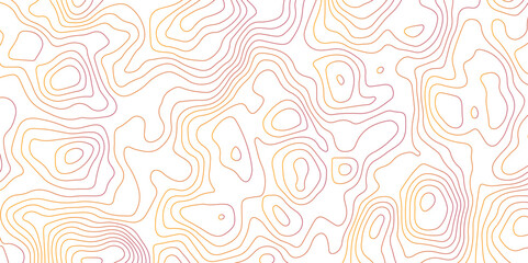 Abstract Topographic Contour Lines. Seamless Abstract Topographic Map Background. Gradient Contour Lines