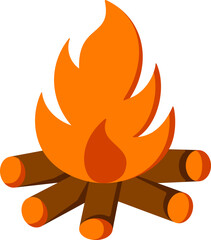 Bonfire Flat Icon