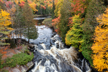 Buttermilk Falls Aerial View