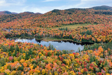 Adirondack Interpretive Center Aerial