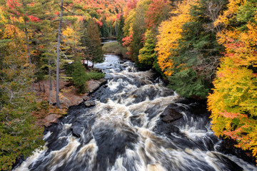 Buttermilk Falls Aerial View