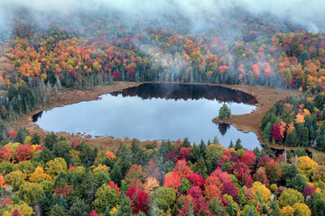 Tom Peck Pond Aerial