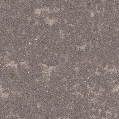 Seamless Natural Dirt Ground Texture with Dry Autumn Leaves 