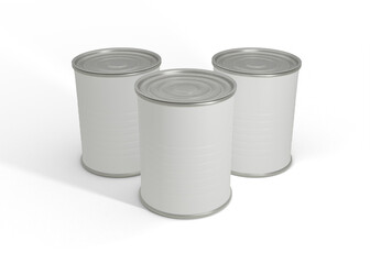 Glossy Paint Can Mockup