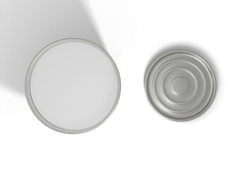 Paint Can Label Mockup