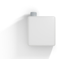 Tonic Plastic Box Mockup for Herbal Products
